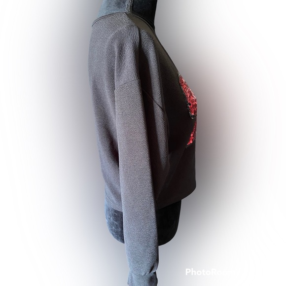 🎉2/20$ SHEIN red sequinned bow top♥️ - Picture 2 of 7